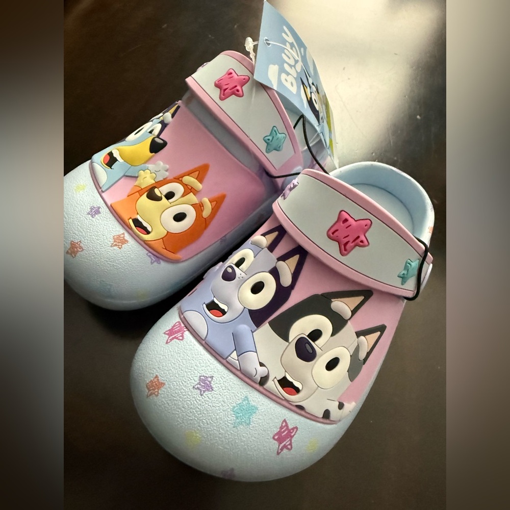 Bluey Kids Shoes - Pink and Blue - Picture 4 of 14